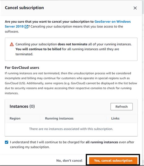 how to cancel aws exam.